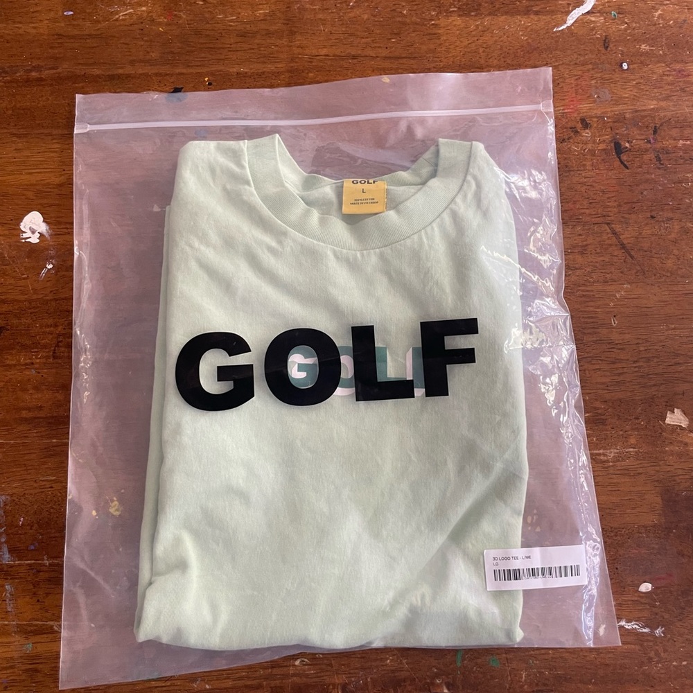 golf wang shirt 3D Lime Logo Tee